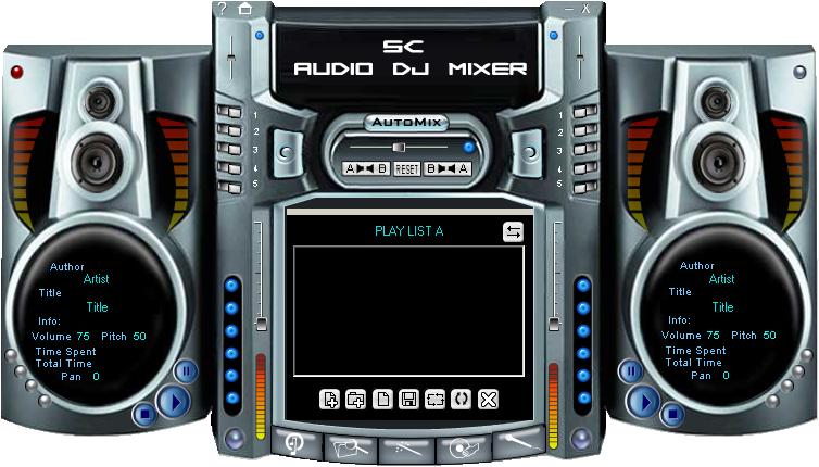 SC Free Audio DJ Mixer icon